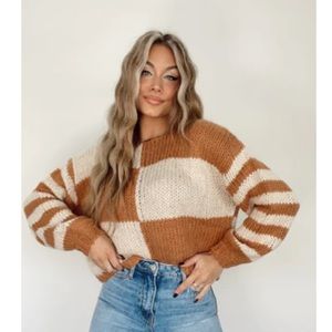 Block sweater